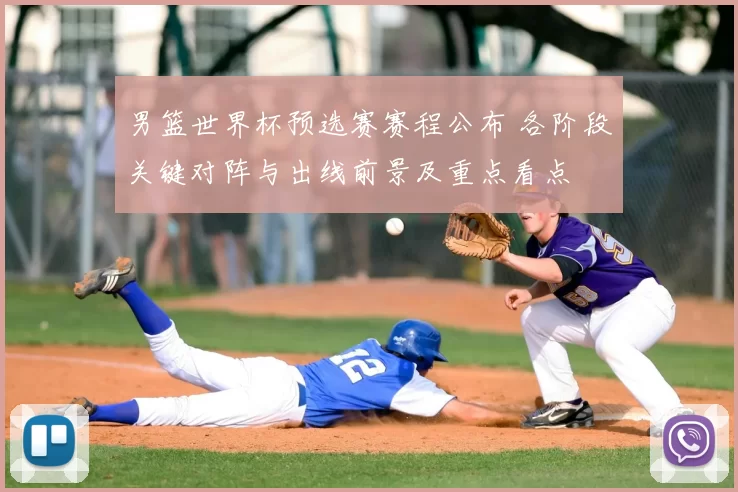 男篮世界杯预选赛赛程公布 各阶段关键对阵与出线前景及重点看点